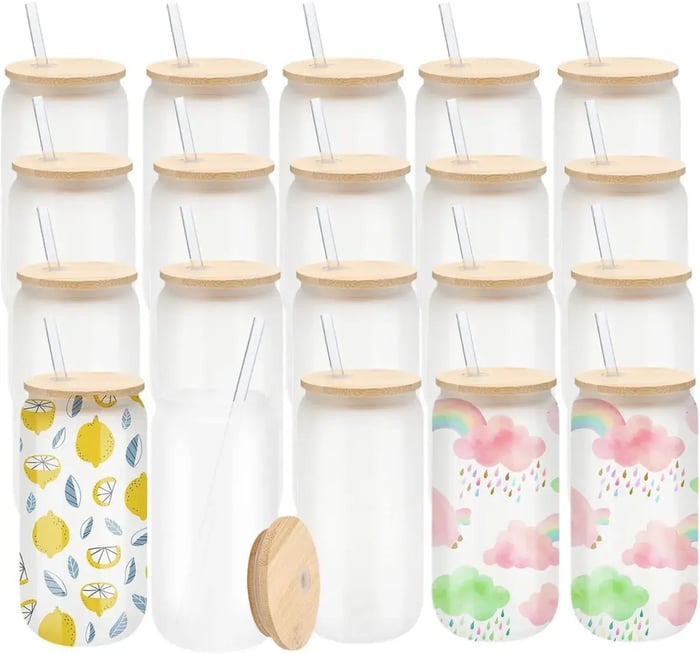 Frosted Glass Tumbler image