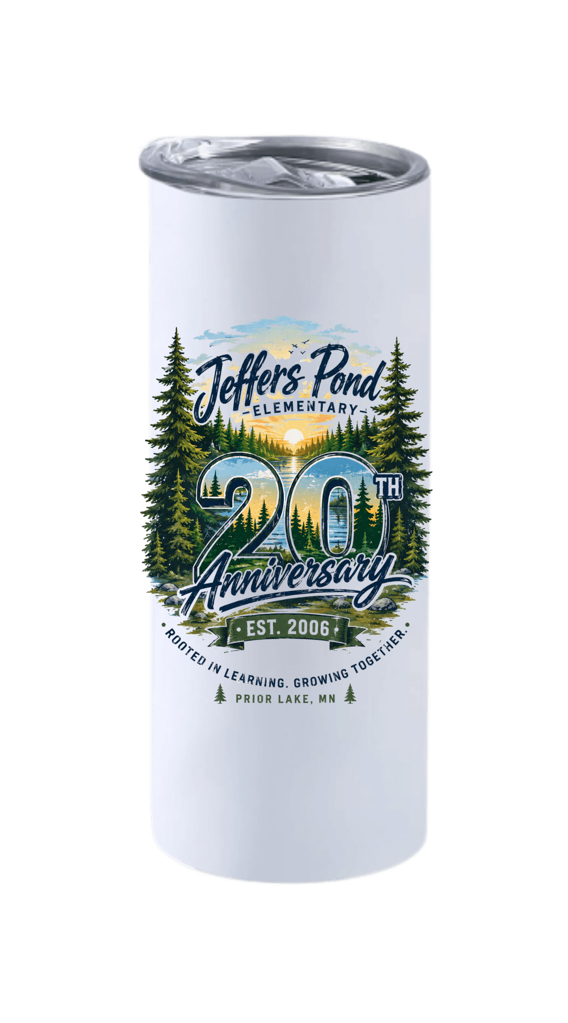 Steel Tumbler - 20th Anniversary 