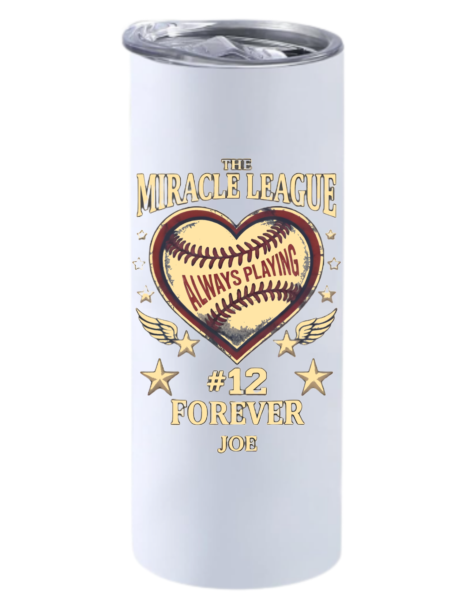 Joe Curtis Memorial Steel Tumbler